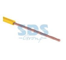 Провод ПГВА 1 х 1.50мм², 100м, ЖЕЛТЫЙ REXANT