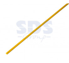 2.0 / 1.0 мм 1м термоусадка желтая REXANT