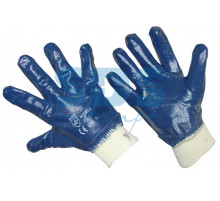 Перчатки хб с нитриловым покрытием, подкладка 100% хлопок.