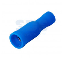 РАЗЪЁМ ШТЕКЕРНЫЙ изолированный (гнездо ø4мм) 1.5-2.5мм² (VF2-156A) синий REXANT