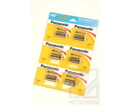 Panasonic Alkaline Power LR03APB/12BP RU LR03 BL12