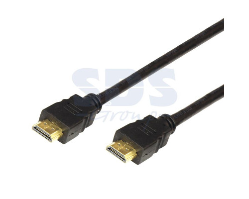 Шнур HDMI - HDMI gold 1М с фильтрами (PE bag) PROCONNECT