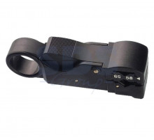 Инструмент для зачистки коаксиального кабеля (3 ножа) RG-58, RG-59 (HT-312) (CT-312B) REXANT