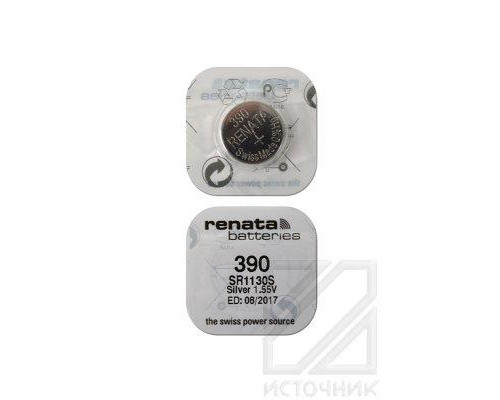 RENATA SR1130S  390, в упак 10 шт