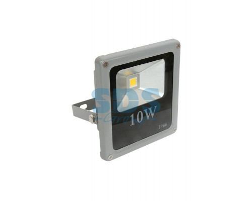 Прожектор уличный LED, белый, Slim, 10W, 220В, 700 Lm, IP66, Lamper