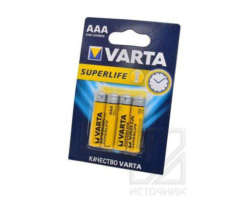 VARTA SUPERLIFE Micro 2003 R03P BL4