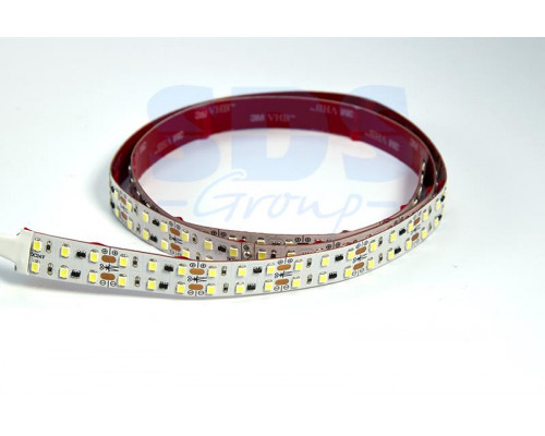 LED лента открытая, ширина 16 мм, IP23, SMD 2835, 192 диода/метр, 24V, цвет светодиодов белый