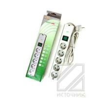 MOST LITE LRG (1.7м) 5 розеток, белый Китай  BL1