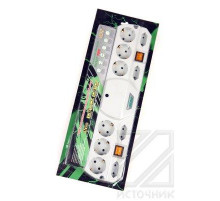 MOST TANDEM TRG-Б 2м 10 розеток, белый BL1
