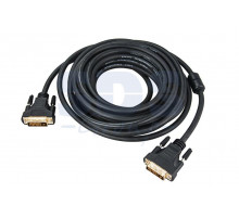 Шнур DVI-D - DVI-D 7M gold с фильтрами REXANT