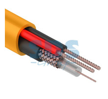 Кабель для видеонаблюдения КВК-П-2 нг(А)-HF + 2х0.50 мм², 200м., REXANT