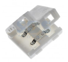 Коннектор соединительный для одноцветных светодиодных лент без влагозащиты, шириной 10 мм, беспроводной