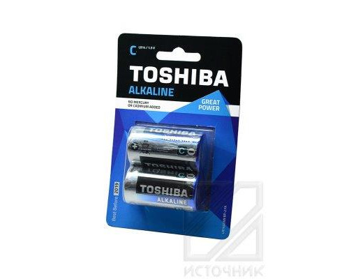 TOSHIBA Alkaline LR14GCNN BP-2 FA LR14 BL2