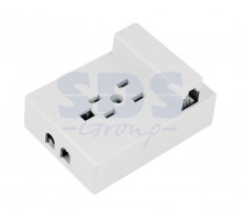 Универсальная телефонная розетка, белая REXANT