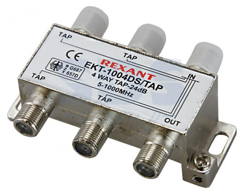 ОТВЕТВИТЕЛЬ 4 отвода 24 дБ REXANT