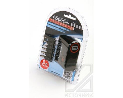 ROBITON K3000S 3000мА с насадками Micro- и Mini-USB  BL1