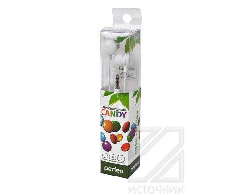 PERFEO CANDY PF-CAN-WHT белые BL1