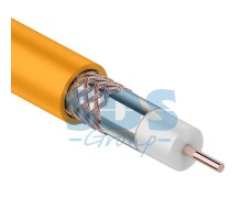 Кабель RG-6 нг(А)-HF, (64%), 75 Ом, 100М REXANT