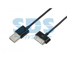 USB кабель для iPhone 4/4S 30 pin шнур 1М черный