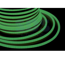 Гибкий неон светодиодный 360, постоянное свечение, ЗЕЛЕНЫЙ, 220В, бухта 50м NEON-NIGHT