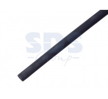 Клеевая 18.0 / 6.0мм (3:1) 1м термоусадка черная REXANT