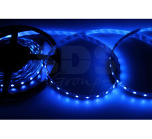LED лента открытая, ширина 10 мм, IP23, SMD 5050, 60 диодов/метр, 12V, цвет светодиодов синий