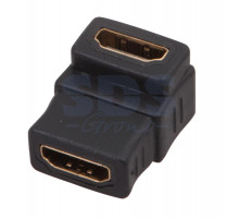 ПЕРЕХОДНИК гн.HDMI - гн.HDMI угловой GOLD REXANT