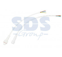 Соединительный кабель (4pin) герметичный (IP67) 4х0.35мм² 300V белый REXANT