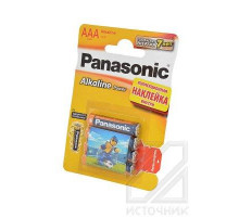 Panasonic Alkaline Power LR03APB/4BPS LR03 + наклейка BL4