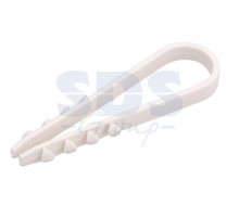 Дюбель-хомут 5-10 белый (100 шт.) PROCONNECT