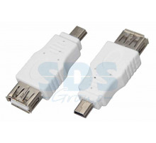 Переходник гнездо USB-A (Female) - штекер Mini USB (Male) REXANT