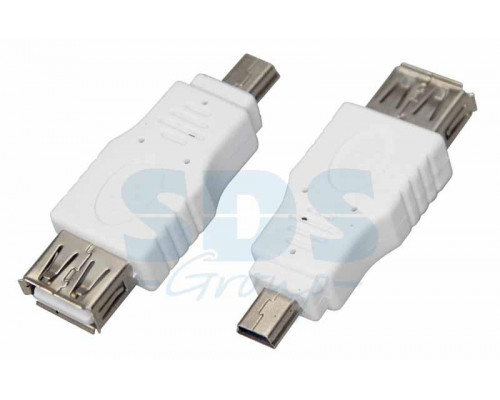 Переходник гнездо USB-A (Female) - штекер Mini USB (Male) REXANT