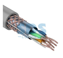 Кабель SFTP 4PR 24AWG CAT5e 305м STRANDED REXANT