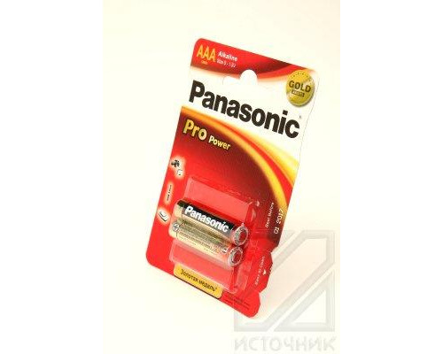 Panasonic Pro Power LR03PPG/2BP LR03 BL2