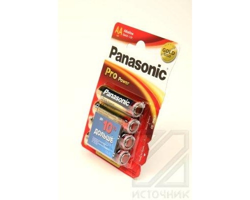 Panasonic Pro Power LR6PPG/4BP LR6 BL4