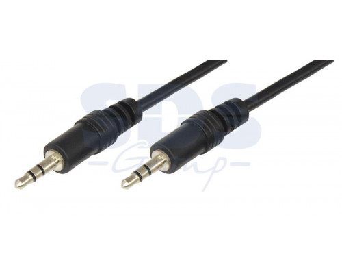 Шнур 3.5мм штекер стерео - 3.5мм штекер стерео 0.5М REXANT