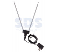 RX-107 антенна комнатная телескопическая диам 6мм , 5 секций , с адаптером REXANT