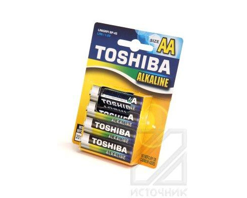 TOSHIBA Alkaline LR6G R BL4