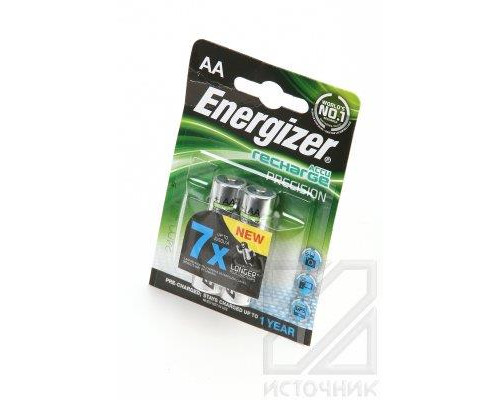 Energizer Recharge Precision AA 2400mAh BL2