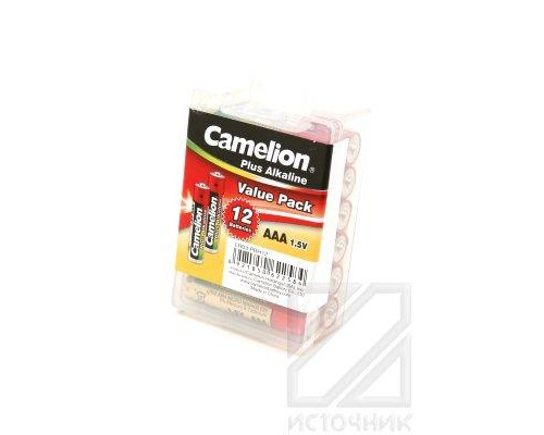 Camelion Plus Alkaline LR03-PBH12 LR03 в пласт. боксе 12 шт