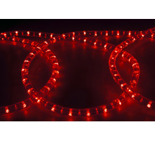 Дюралайт фиксинг, 13мм, в упаковке 10м, красный