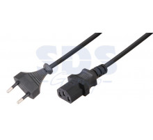 Шнур сетевой плоская вилка 0.75мм² 1.8М REXANT