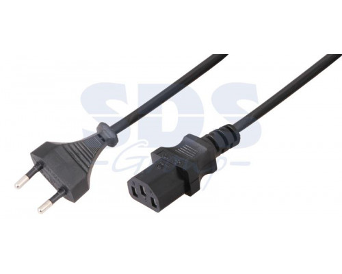 Шнур сетевой плоская вилка 0.75мм² 1.8М REXANT