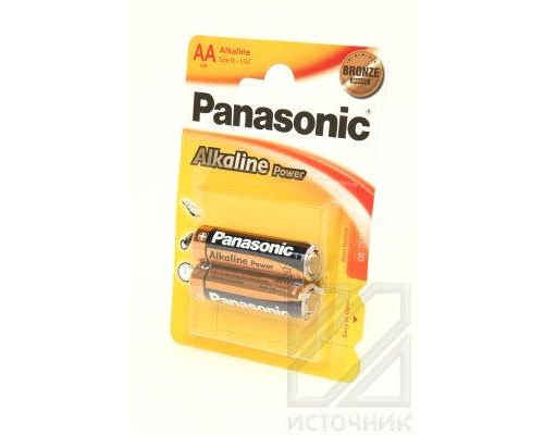 Panasonic Alkaline Power LR6APB/2BP RU LR6 BL2