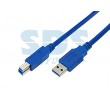 шнур штекер USB A 3.0- штекер USB B 3.0 5м REXANT