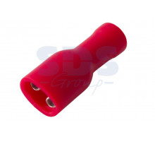 КЛЕММА ПЛОСКАЯ полностью изолированная (КППИ гн - 5мм) 0.5-1.5мм² (VF1.25-187(8)А) REXANT