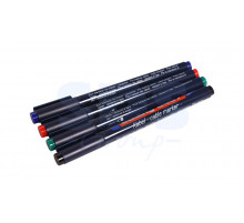 Набор маркеров E-8407#4S 0.3мм (для маркировки кабелей) набор:черный,красный,зеленый,синий