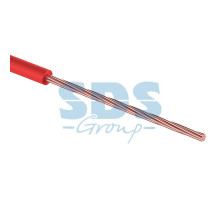 Провод ПГВА 1 х 0.50мм², 100м, КРАСНЫЙ REXANT