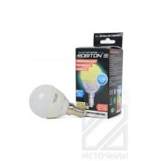 ROBITON LED Globe-5W-2700K-E14 BL1