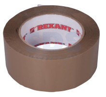 Скотч упаковочный 48мм x 150м., 50мкм, коричневый REXANT